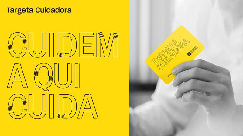 La nueva tarjeta cuidadora promovida por el Ayuntamiento de Barcelona