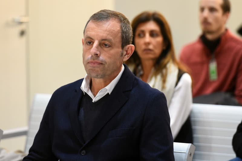Sandro Rosell declara en el judici de 2019 pel blanqueig de la Confederación Brasileña de Fútbol del qual va ser absolt