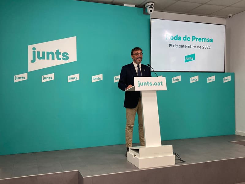 Josep Rius, portaveu de Junts.