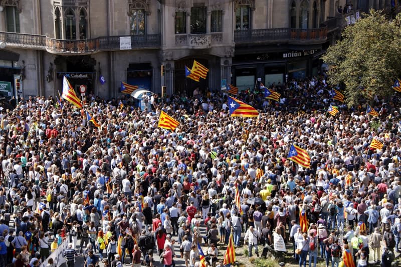 Manifestació del 20-S a Barcelona