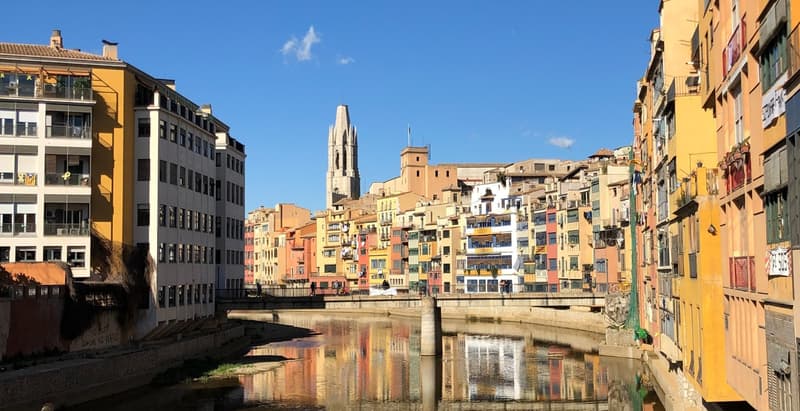 Girona, en una imatge d'arxiu