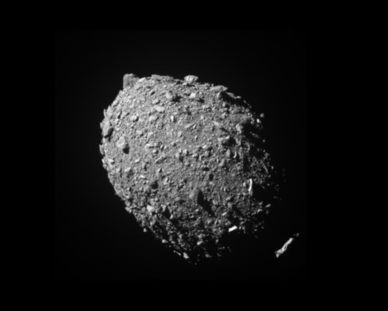 L'asteroide Dimorfos. 