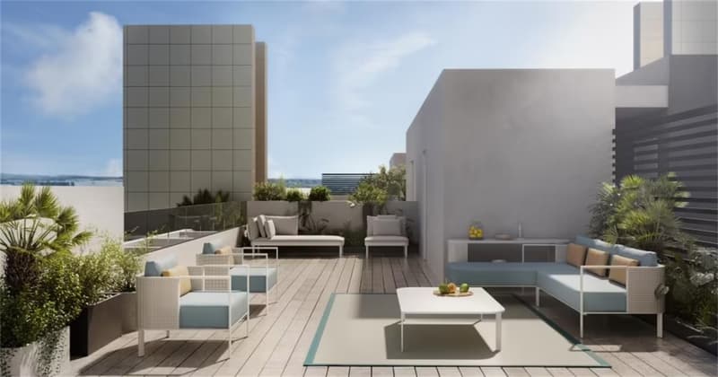 Los pisos en construcción también contarán con amplias terrazas | NOZAR