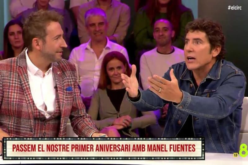 Manel Fuentes a 'El Circ' de 8tv