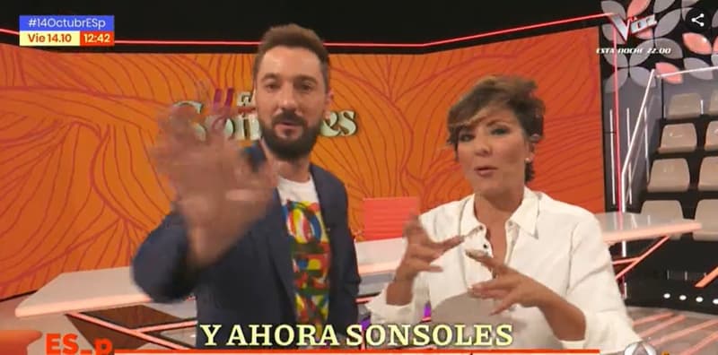 Sonsoles Ónega en el seu nou plató d'Antena 3 | Antena 3