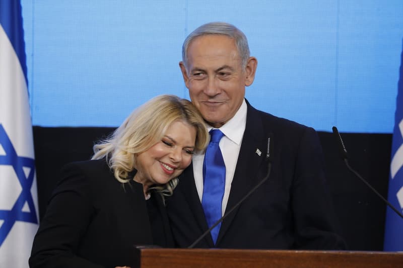 Benjamin Netanyahu i la seva dona, Sara Netanyahu