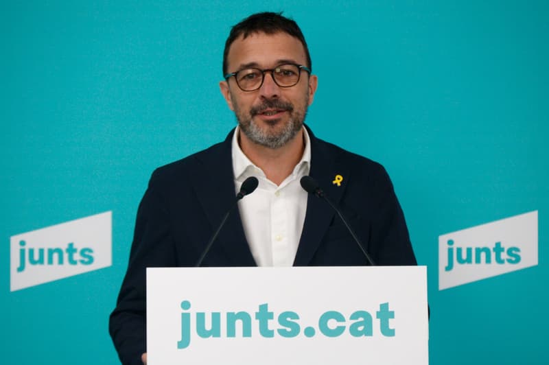 El vicepresident de Junts, Josep Rius