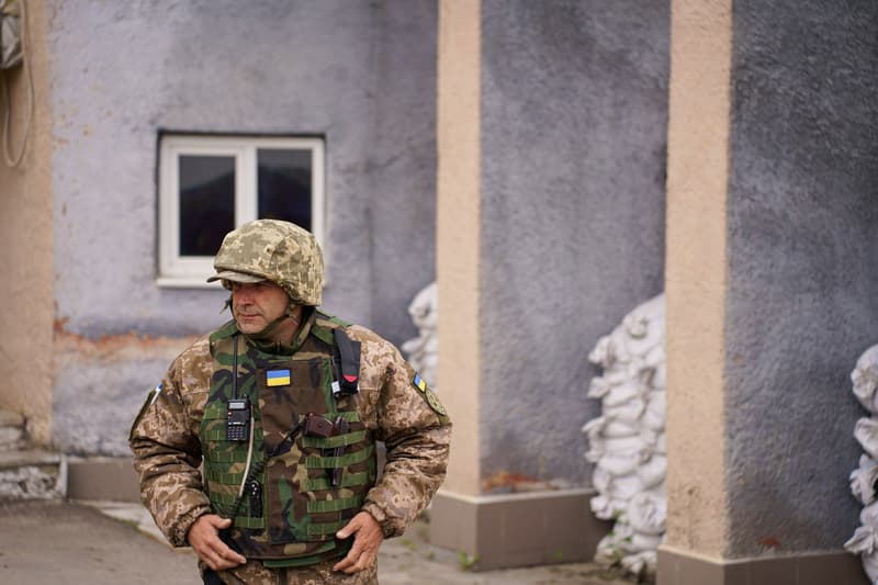Soldado Ucraniano en Jersón, junio 2022