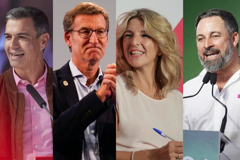 Els líders polítics espanyols