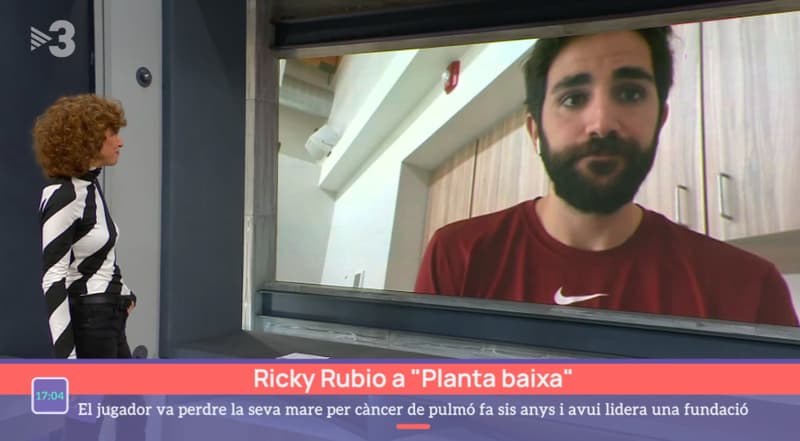 Ricky Rubio en el programa 'Planta Baixa' | TV3