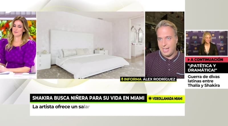 Álex Rodríguez parla de la futura mainadera de Shakira | Telecinco