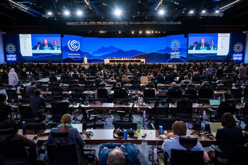 Representantes de todo el mundo en la COP27