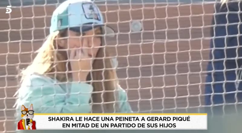 Shakira en un partit de beisbol del seu fill Milan | Telecinco