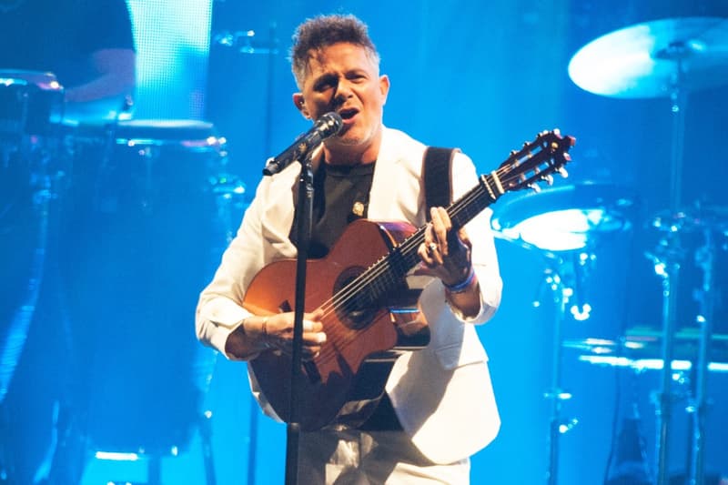 Alejandro Sanz en un concert