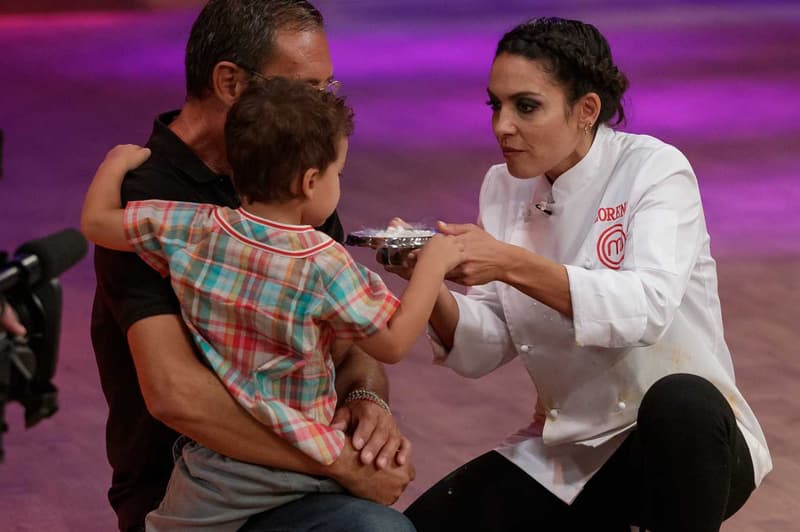 Lorena Castell és sorpresa pel seu fill a 'Masterchef Celebrity'