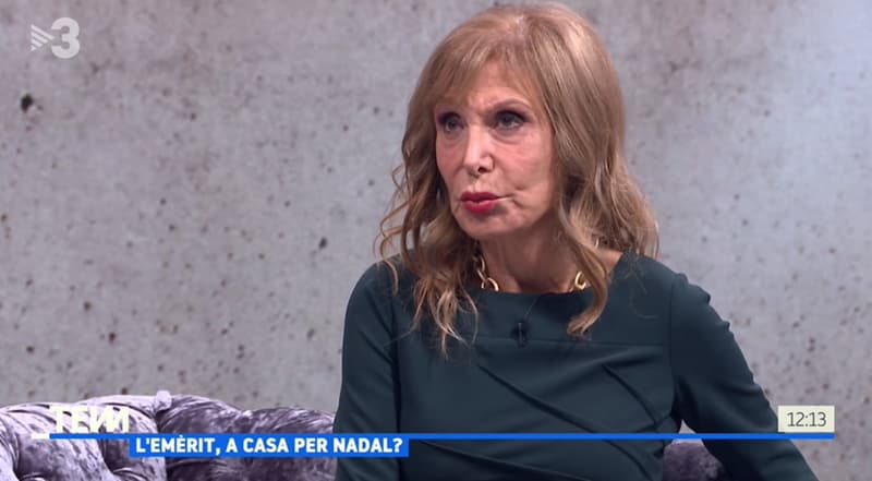Pilar Eyre en el programa 'Tot es mou' | TV3