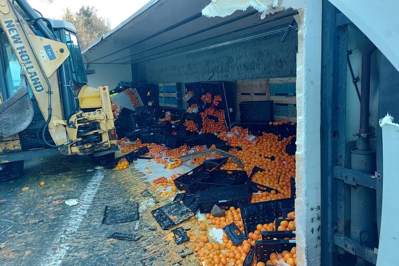 L'accident del camió de taronges a l'AP-7