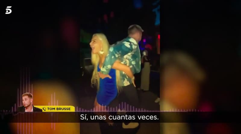 Letícia Sabater i Tom Brusse de festa a Madrid | Telecinco