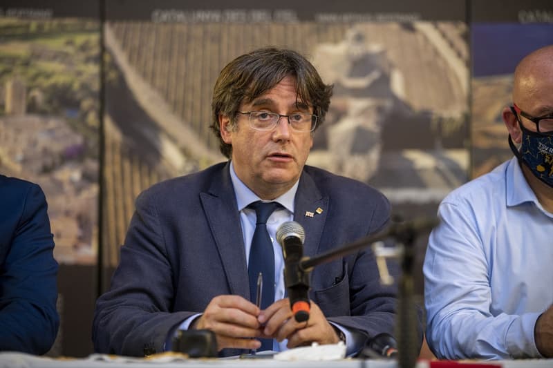 Carles Puigdemont, expresident a l'exili