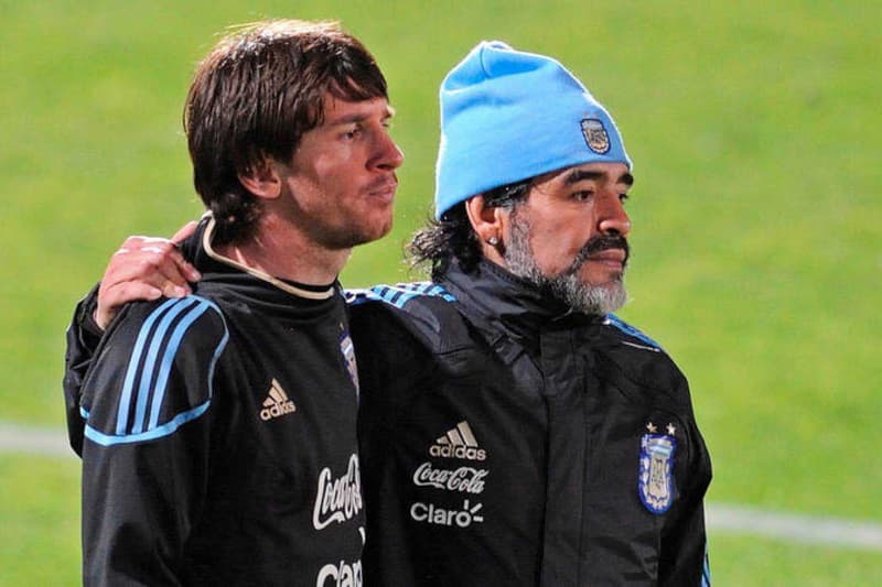 Messi i Maradona al Mundial