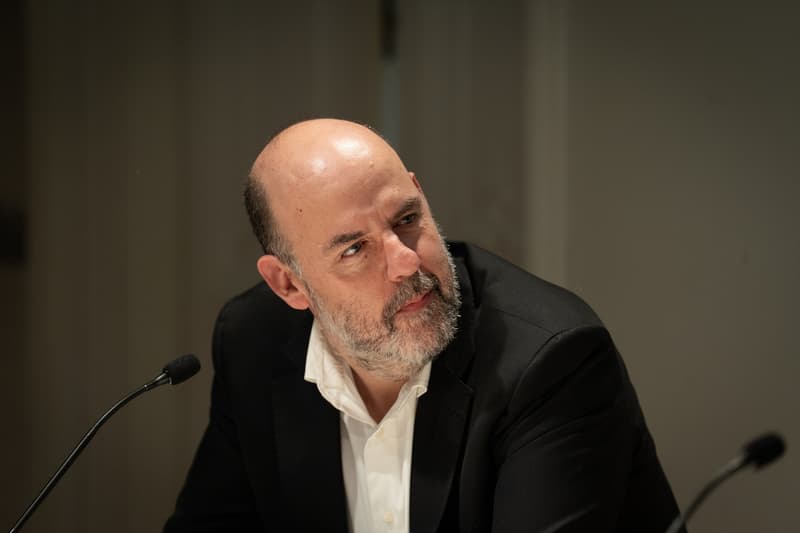 Jordi Basté, al lliurament del premi Ofici de Periodista 2022