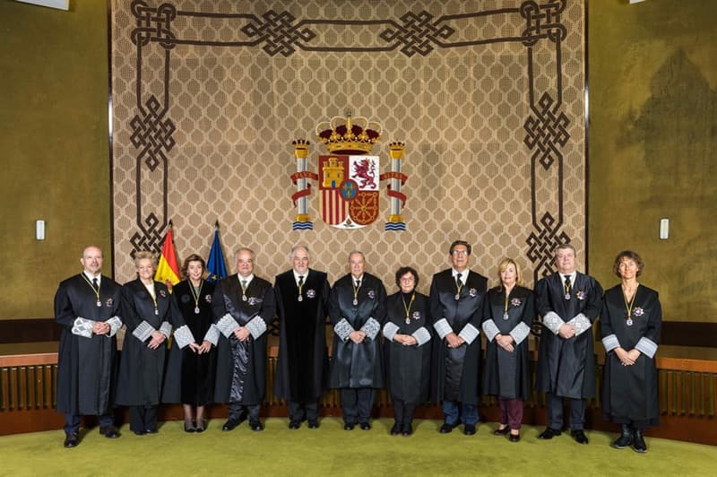 Los miembros del Tribunal Consitucional