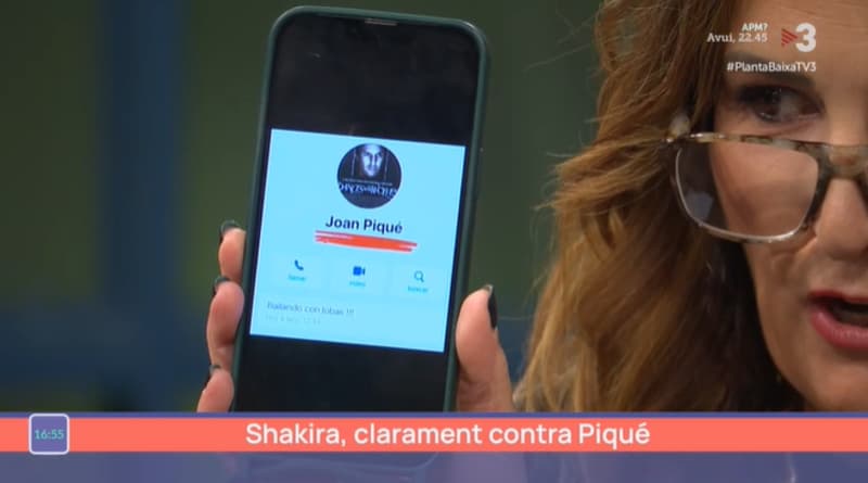 Laura Fa mostra el whatsapp del pare de Gerard Piqué | TV3