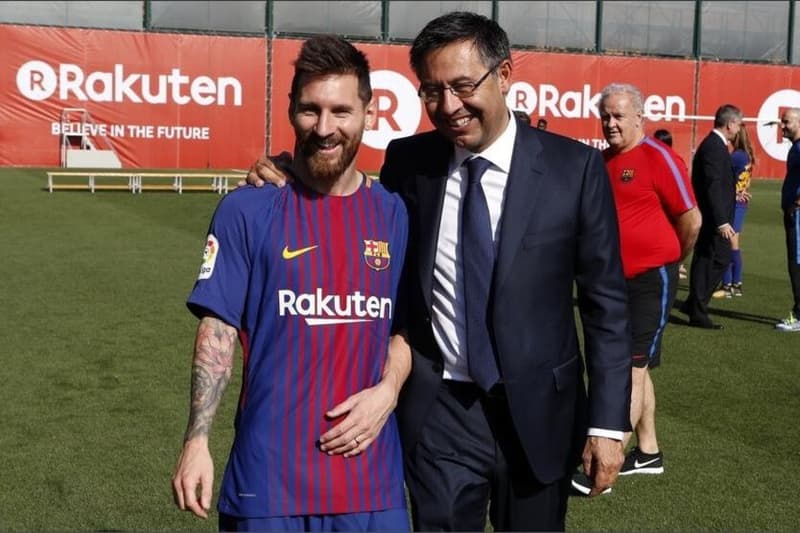 Messi i Bartomeu