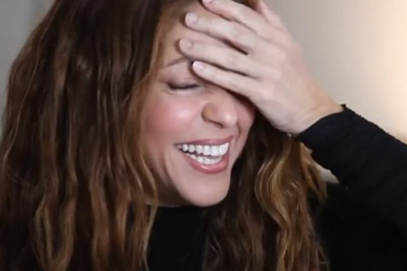 Shakira riu en una imatge d'arxiu