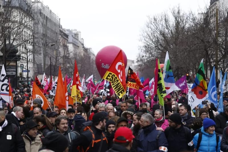 Manifestació a França