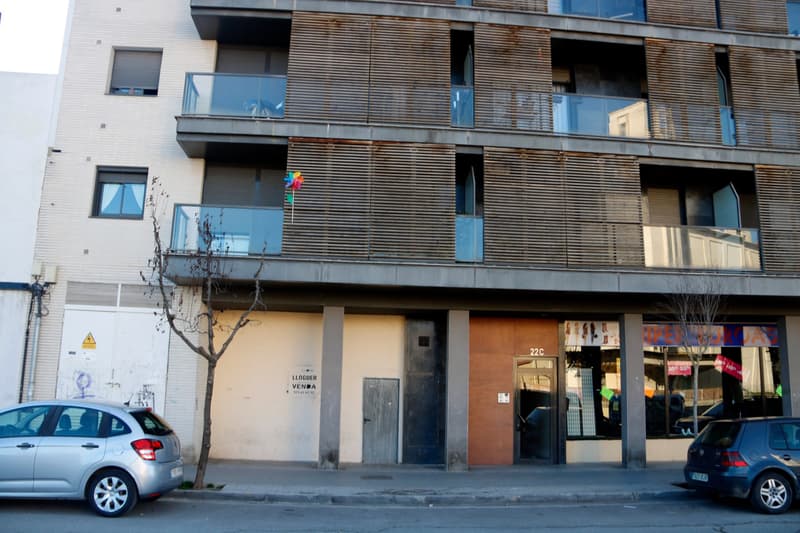 L'edifici de Balaguer on es va trobar la dona assassinada