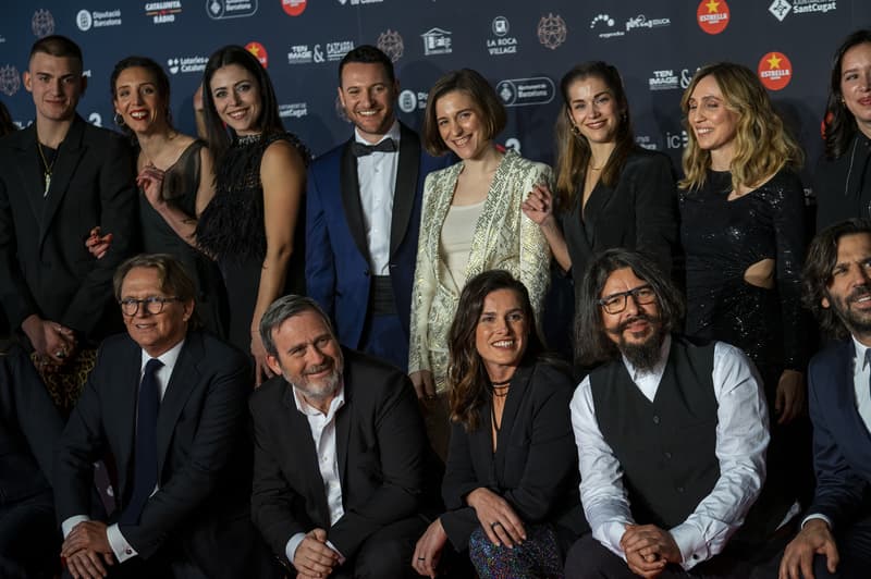 Equipo de Alcarràs, el largometraje dirigido por Carla Simón y ganadora de Gaudí a la mejor Película