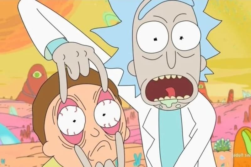 Un fotograma de la serie Rick y Morty