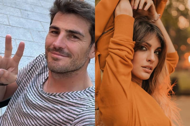 Iker Casillas y Cristinini, en dos imágenes de sus redes sociales