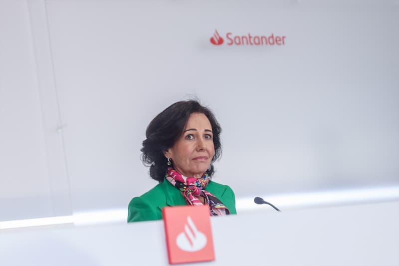 La presidenta del Banc Santander