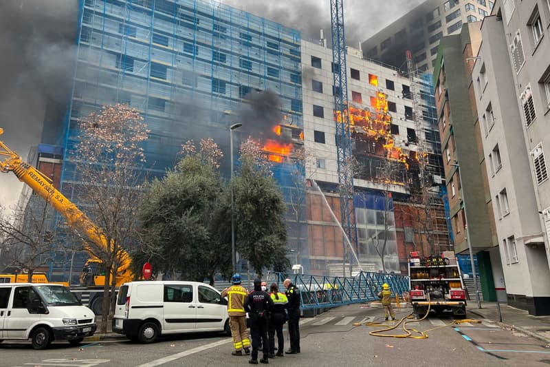 Incendi a Sabadell