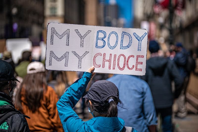 Manifestació a favor de l'avortament als EUA