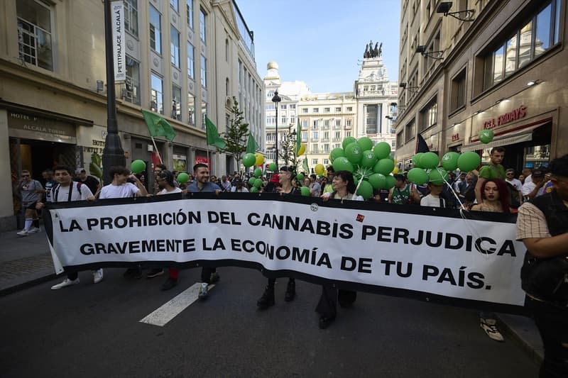 Marxa Mundial de la Marihuana 2022, a la Puerta del Sol
