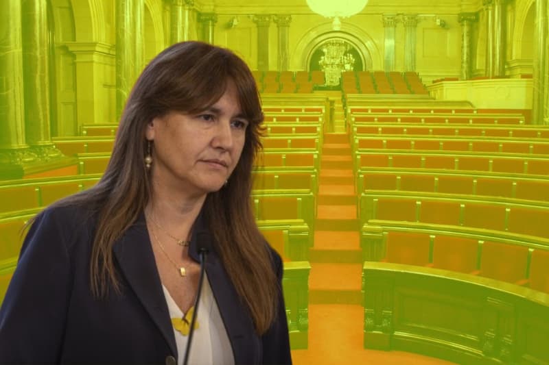 Laura Borràs, presidenta suspesa del Parlament
