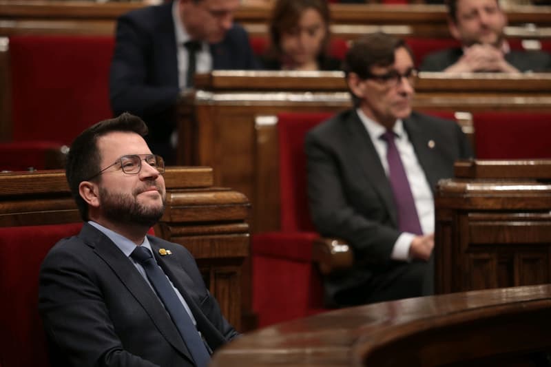 El president de la Generalitat al Parlament