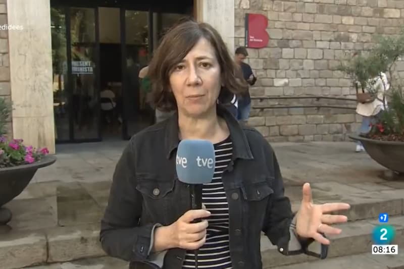 Mària Sànchez, periodista de RTVE Catalunya