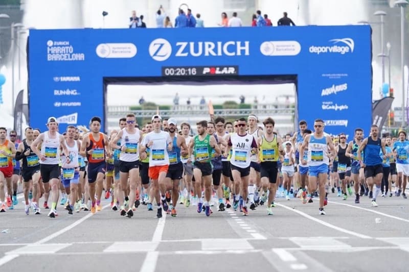 Imagen de archivo de la Zurich Marató de Barcelona