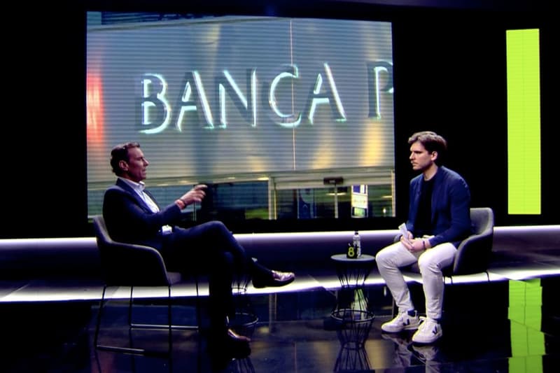 Francisco Marco en una entrevista en Principal TV