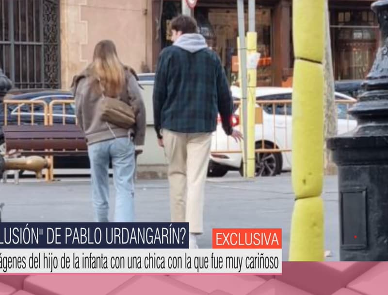 Pablo Urdangarín con la novia en Barcelona | Telecinco