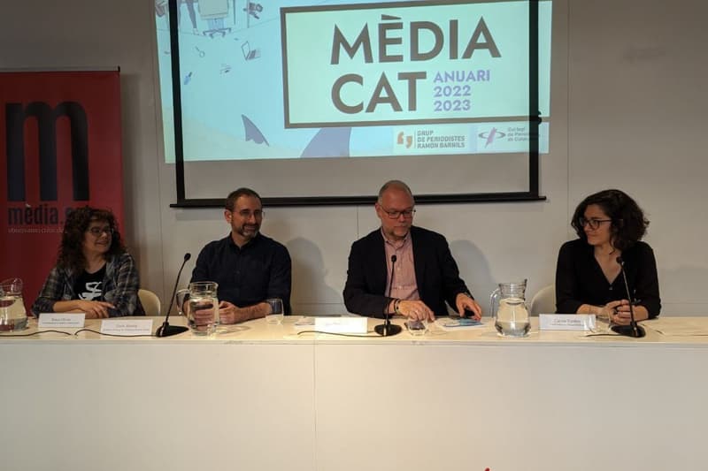 Presentació de l'anuari Media.cat