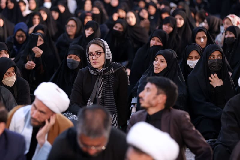 Dones amb el vel islàmic a Teheran, capital de l'Iran