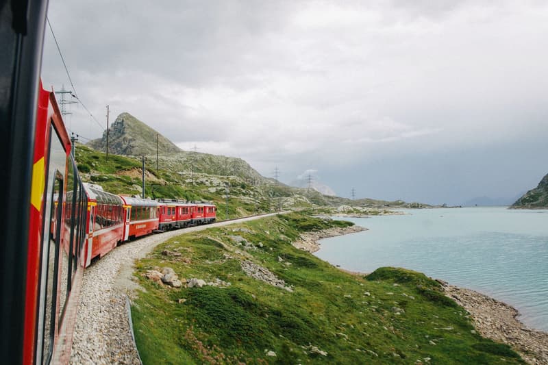 Un tren a Suïssa