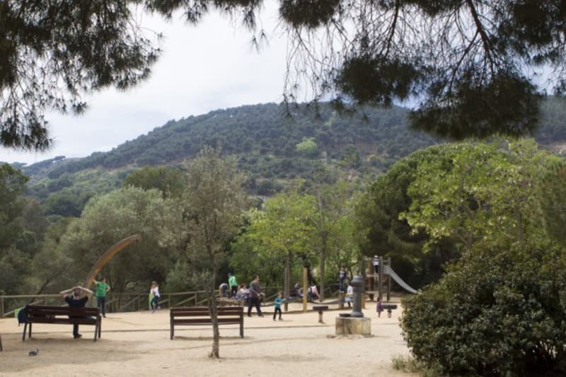 El parc de l'Oreneta, a Sarrià | Ajuntament de Barcelona