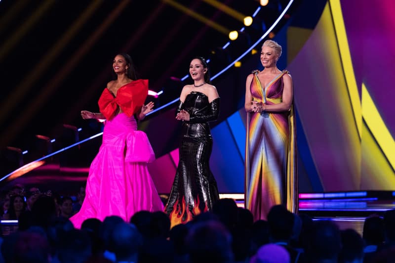 Les tres presentadores del Festival d'Eurovisió 2023