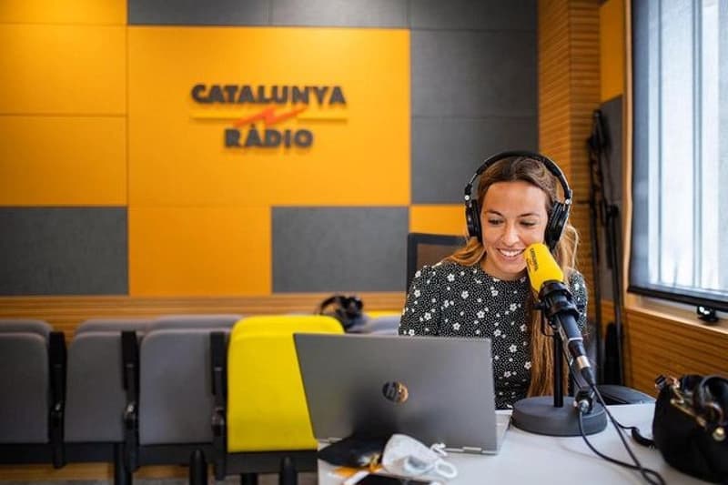 Marta Montaner, presentadora de Catalunya Ràdio